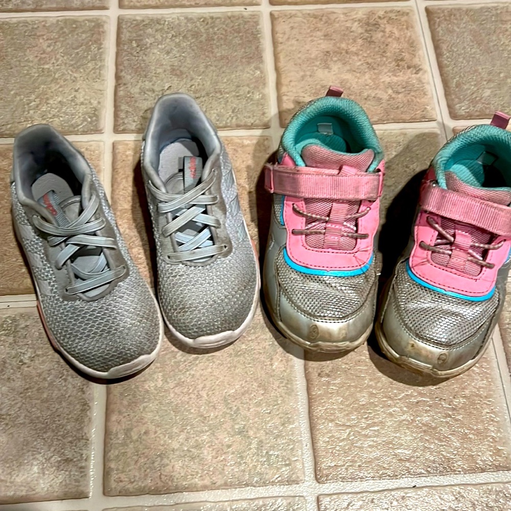 2 pairs of toddler sneakers ! 👟